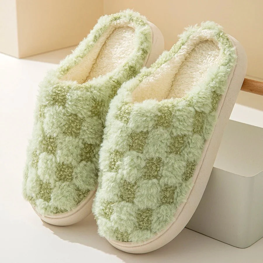 HUGHOME – Cozy House Slippers for Couples with Padded Comfort Sole - Image 10