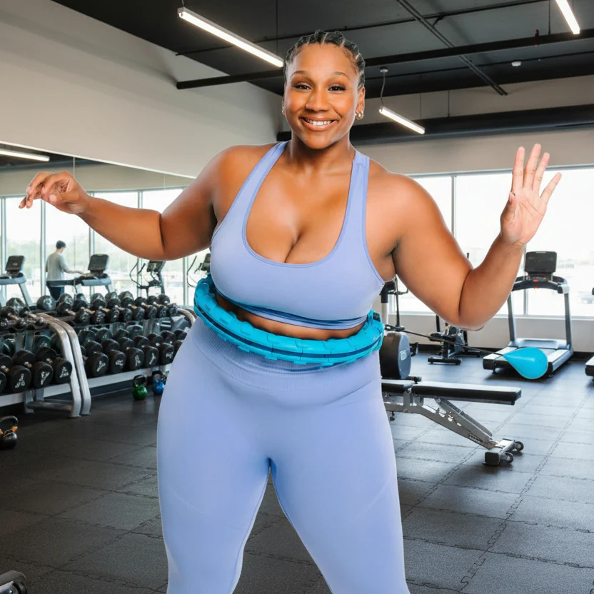 Hulafit Pro - Adjustable hula hoop for effective home fitness & slim waistline - Image 4