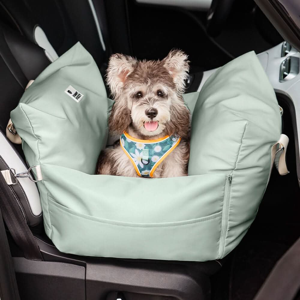 ComfyRide Dog Seat - Dog seat bed with safety belt & non-slip base for car & home - Image 11