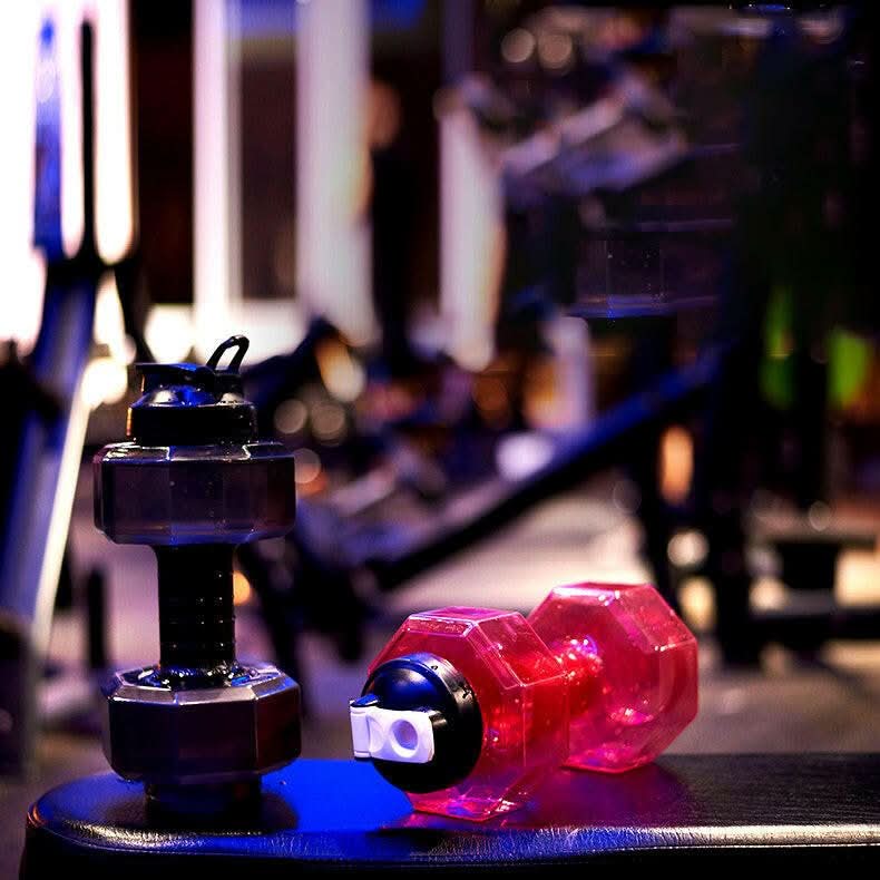 Hydraflex - Dumbbell water bottle 550ml for fitness & everyday life | 2-in-1 design - Image 5