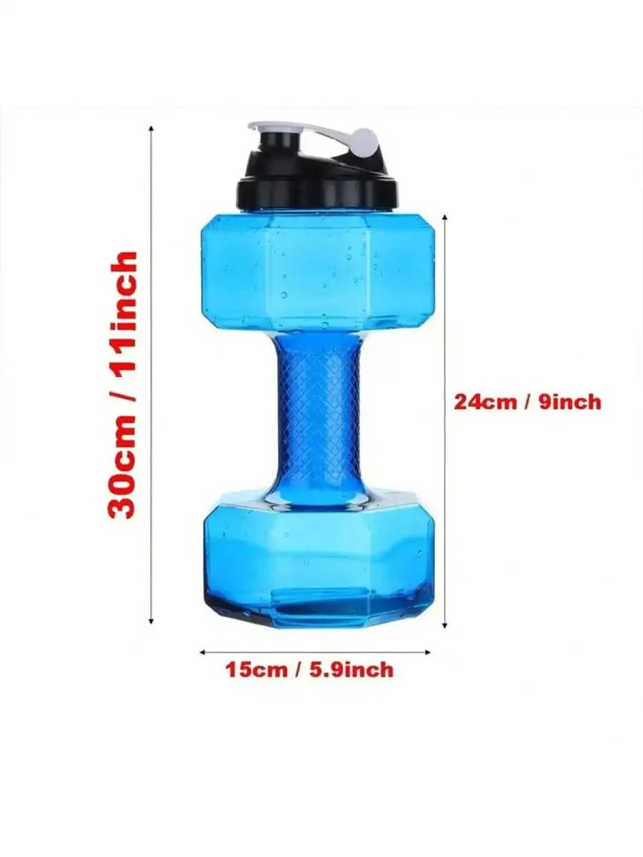 Hydraflex - Dumbbell water bottle 550ml for fitness & everyday life | 2-in-1 design - Image 8