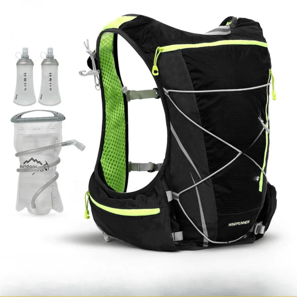 HYDRAVENT – 8L breathable hydration backpack with 1.5L bladder for running & cycling - Image 7