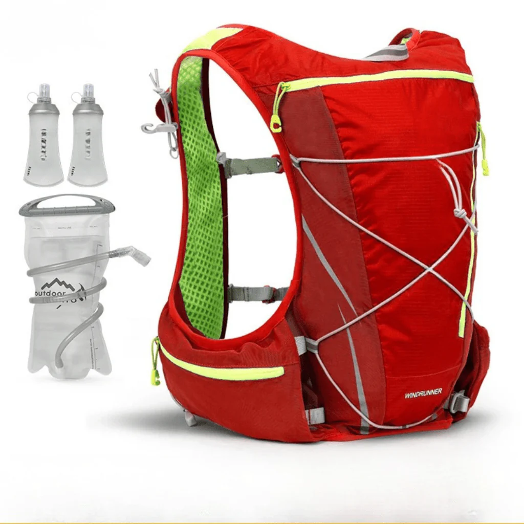 HYDRAVENT – 8L breathable hydration backpack with 1.5L bladder for running & cycling - Image 8