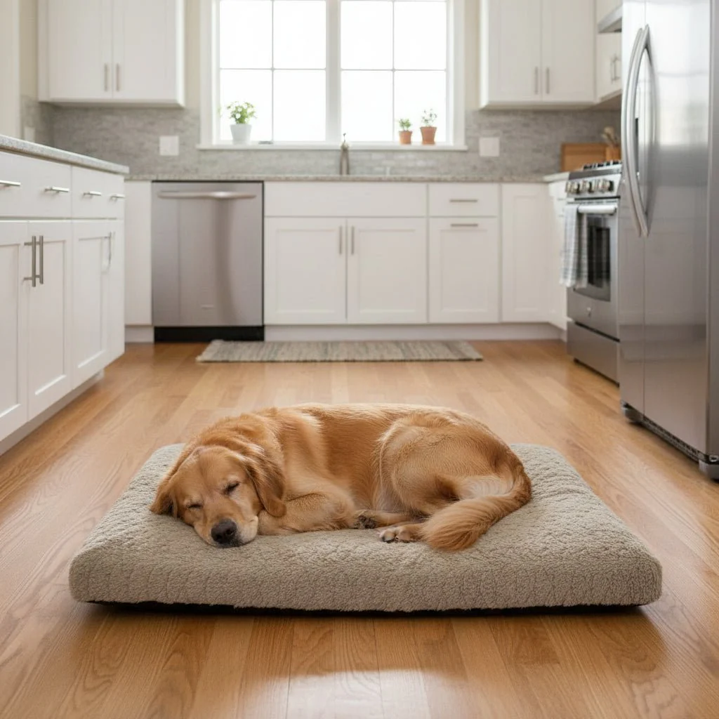 HYDROFURREST – Waterproof Orthopedic Dog Bed with Soft Removable Faux Fur - Image 4