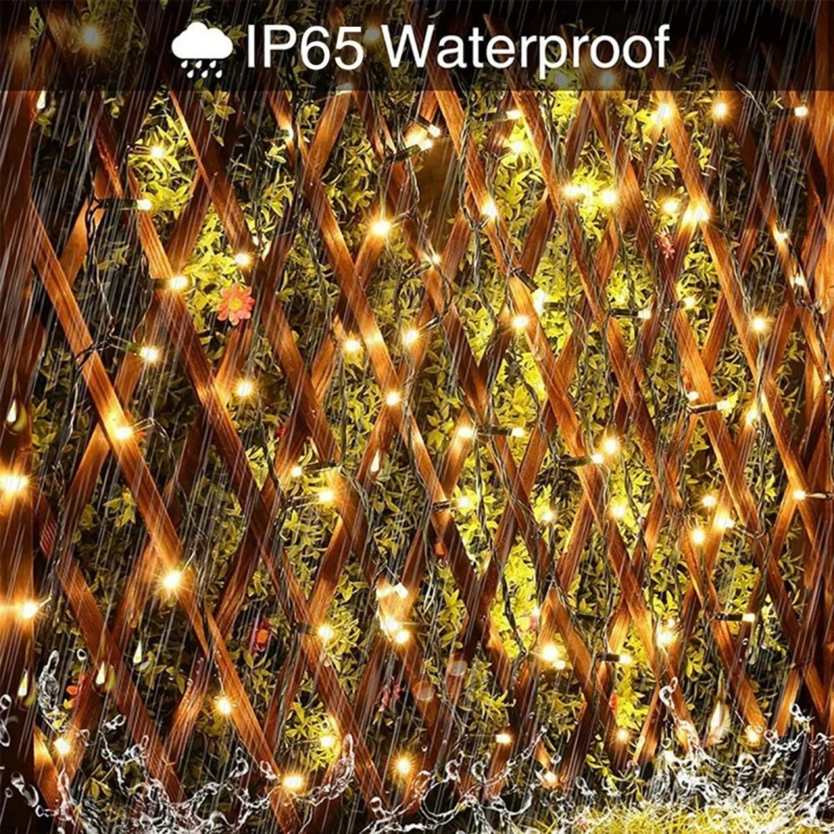 ICEDRAPE – 10 m weatherproof LED curtain lights for outdoor decoration - Image 5