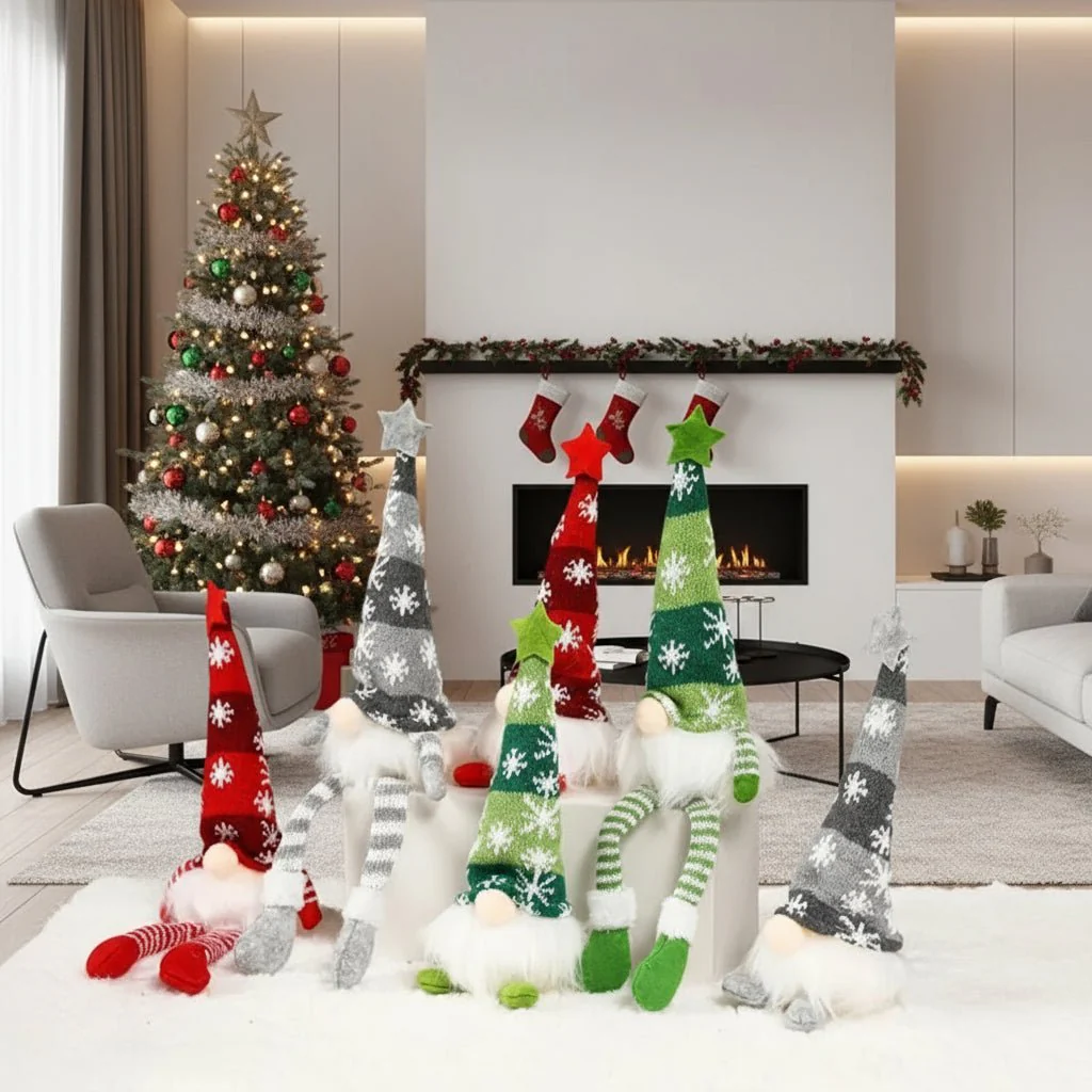ILLUBELLE – Luminous Christmas doll with warm, yellow glow for festive decoration - Image 8