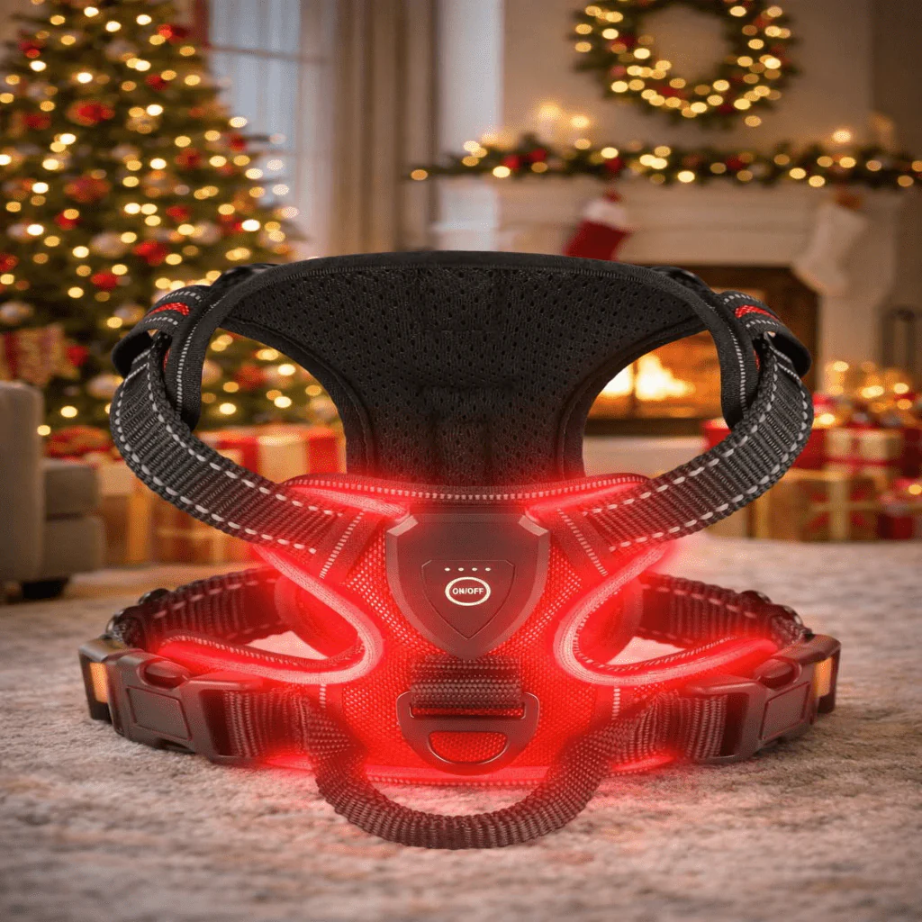 ILLUMI DOGTREK – Rechargeable LED Dog Harness for Increased Safety at Night - Image 8