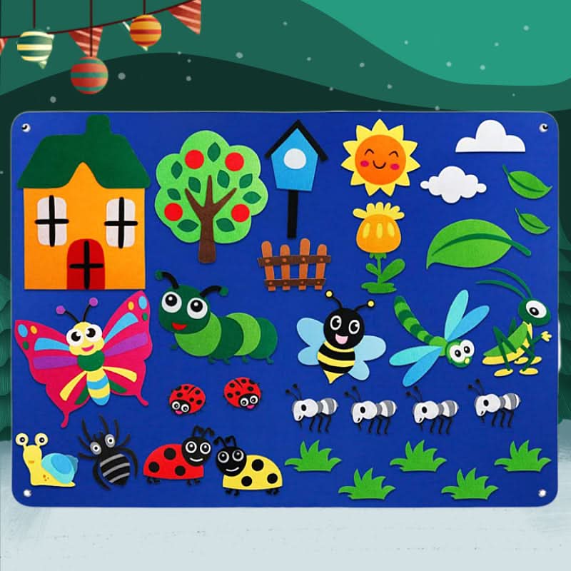 ImagiFelt Playboard - Creative tactile game for children to stimulate the imagination - Image 12