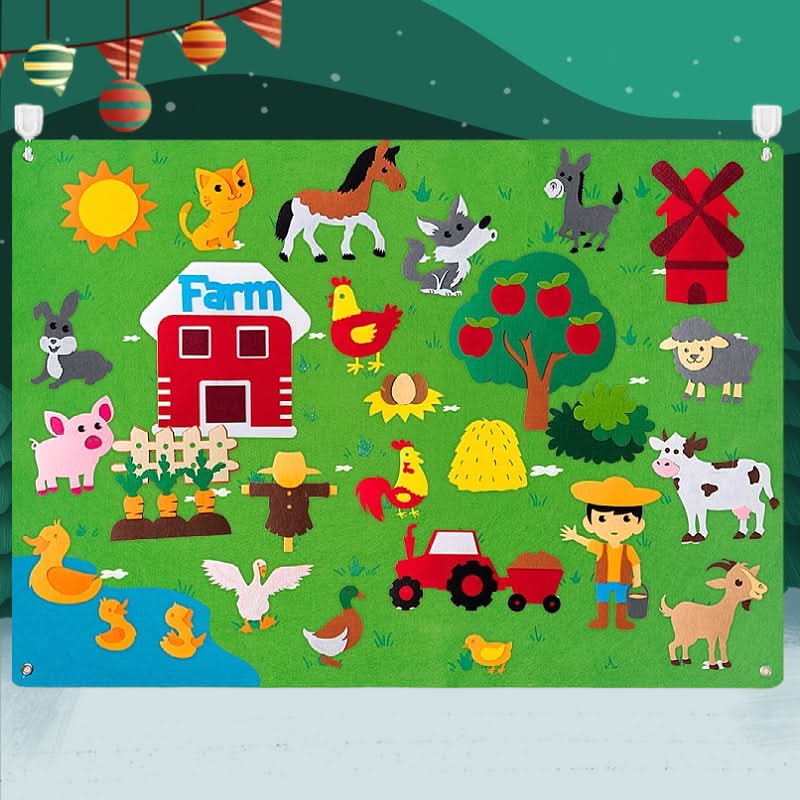 ImagiFelt Playboard - Creative tactile game for children to stimulate the imagination - Image 13