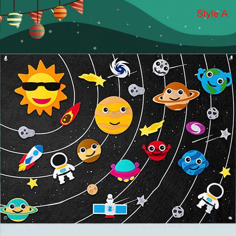 ImagiFelt Playboard - Creative tactile game for children to stimulate the imagination - Image 15