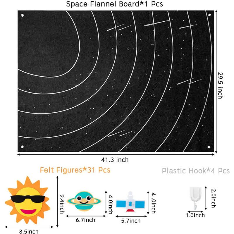 ImagiFelt Playboard - Creative tactile game for children to stimulate the imagination - Image 2