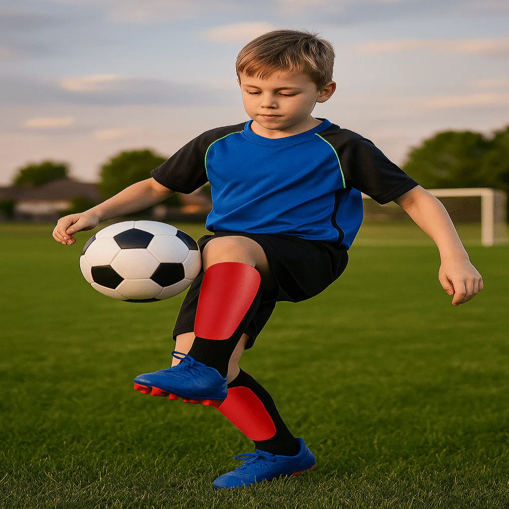 IMPACTZONE – Light, shock-absorbing shin guards for soccer training - Image 3