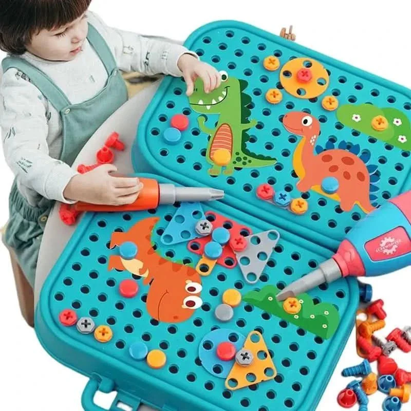 InnoCraft ToolPlay Set - Creativity and Learning for Peuters - 211 pieces - Image 4