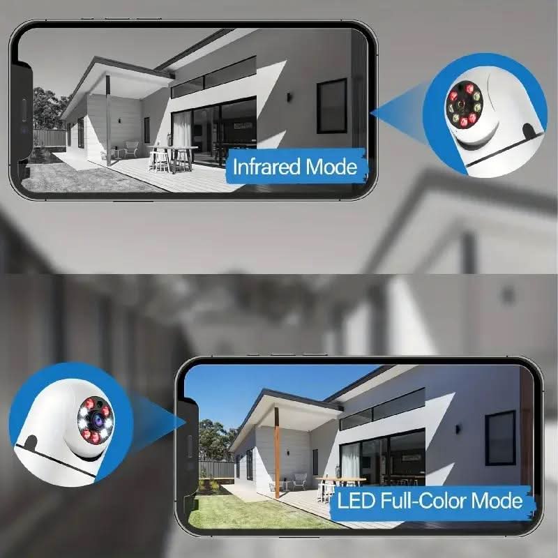 SafeView 360 – Intelligent Security Camera with 360° Surveillance & Night Vision - Image 4