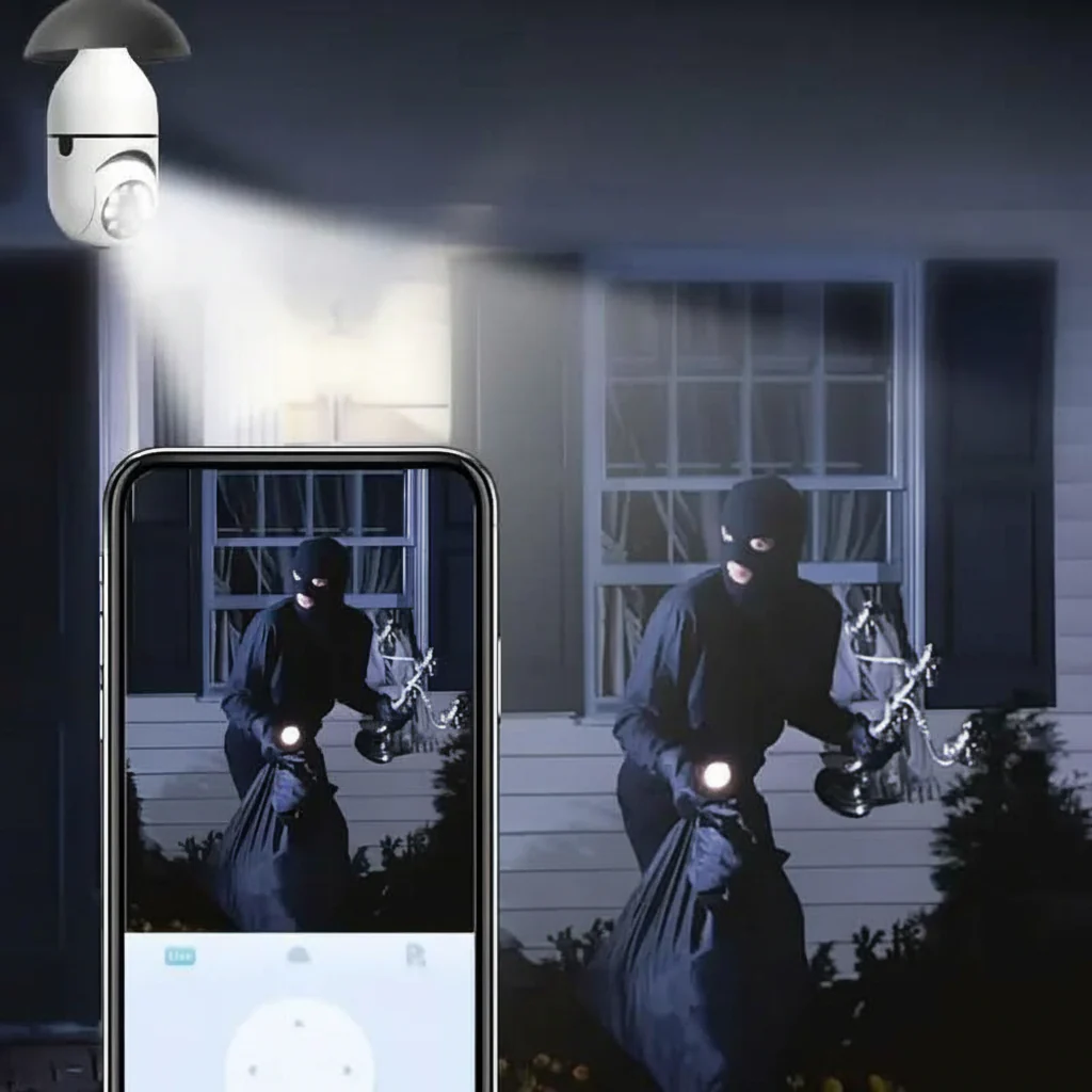 SafeView 360 – Intelligent Security Camera with 360° Surveillance & Night Vision - Image 5