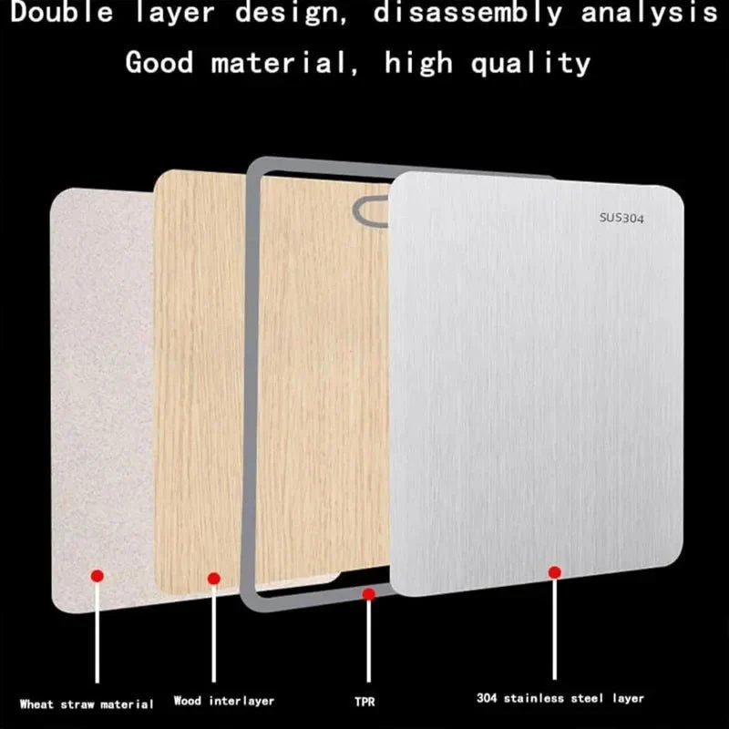 IRON BASE – Double-sided cutting board made of stainless steel for hygienic work - Image 7