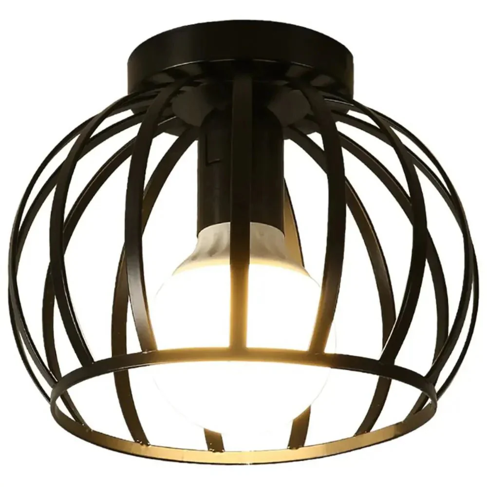 IRONHALO – Black Industrial Ceiling Light Made of Metal with a Raw Character - Image 7