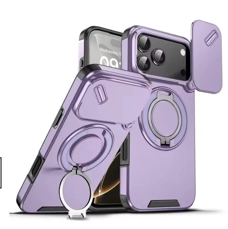 IRONMAG – Durable shockproof case with magnetic ring holder for iPhone 17 - Image 11