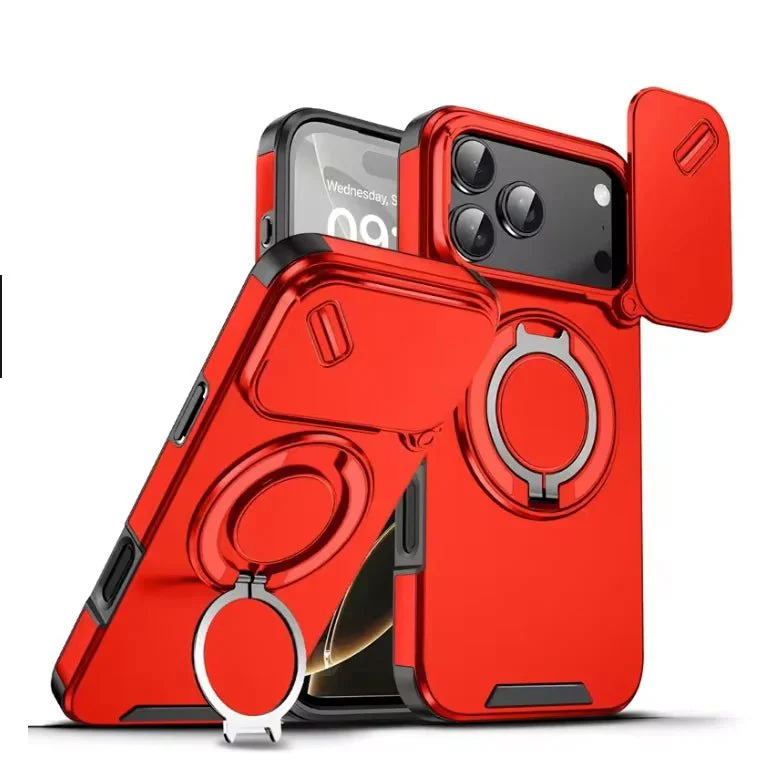 IRONMAG – Durable shockproof case with magnetic ring holder for iPhone 17 - Image 6
