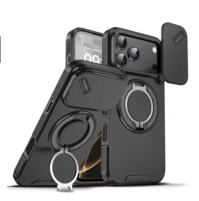 IRONMAG – Durable shockproof case with magnetic ring holder for iPhone 17 - Image 8