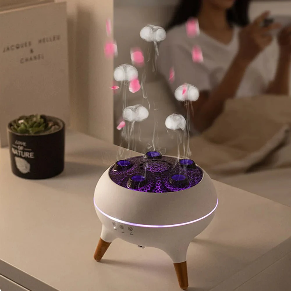 JELLYLUME – Dynamic Jellyfish Humidifier & Aroma Diffuser, Remote Controlled - Image 4