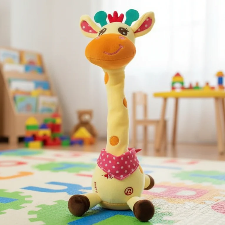 JIRAGROOVY – Talking & Dancing Music Giraffe Plush for Children - Image 5
