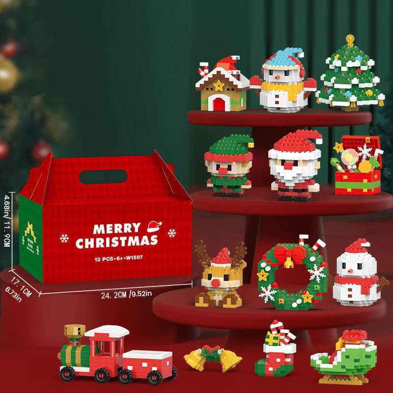 JOLLYBRICKS – Christmas Building Blocks for Creative Construction - Image 2
