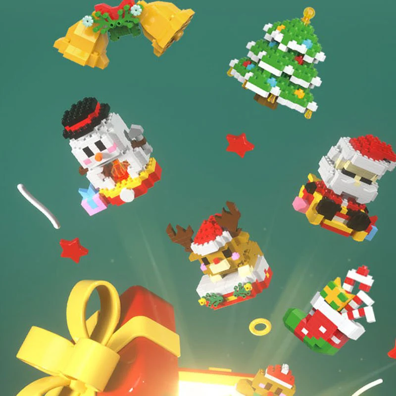 JOLLYBRICKS – Christmas Building Blocks for Creative Construction - Image 8