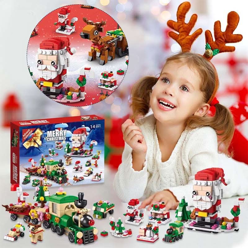 JoyBuilders Workshop - Creative Christmas building set for children aged 6 and over - Image 3