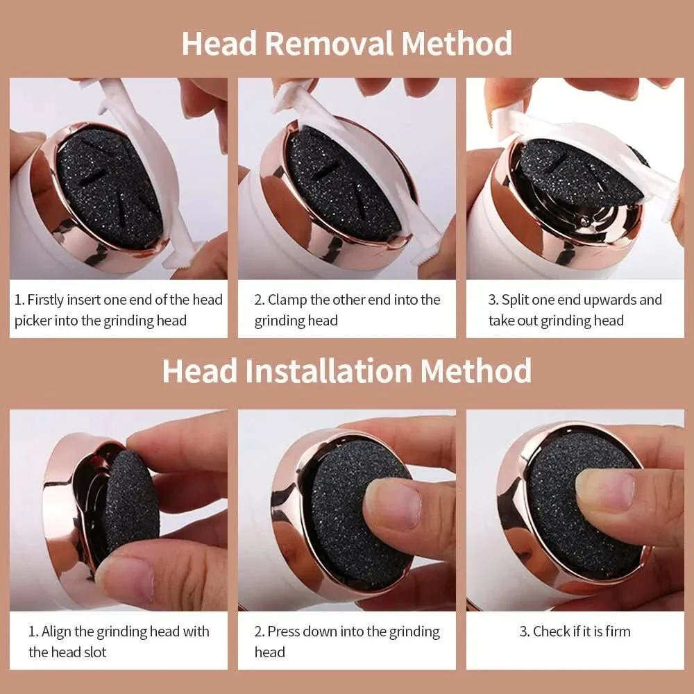 Kalluscare foot care device - Rechargeable callus remover for silky soft feet - Image 3
