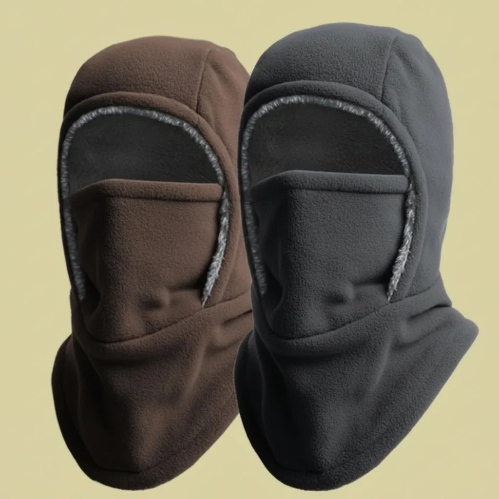 COLD HOOD – Thermal Fleece Balaclava for Cycling & Outdoor Sports in Icy Weather - Image 3