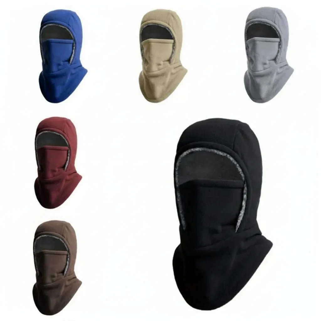 COLD HOOD – Thermal Fleece Balaclava for Cycling & Outdoor Sports in Icy Weather - Image 5