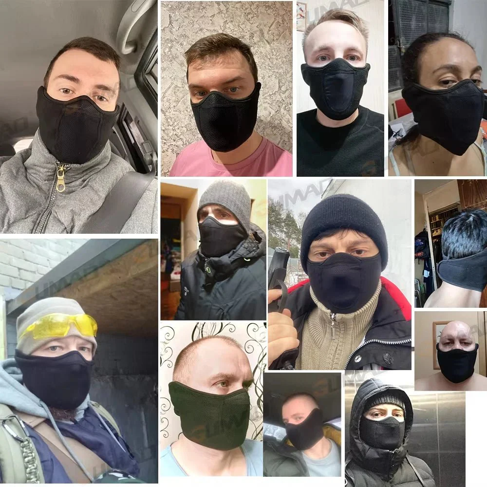 KÄLTESTURM – Windproof Fleece Face Mask for Outdoor Activities - Image 3