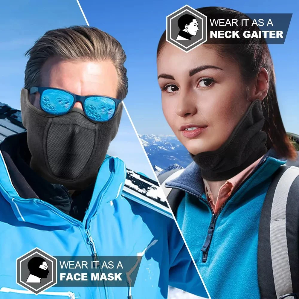 KÄLTESTURM – Windproof Fleece Face Mask for Outdoor Activities - Image 4