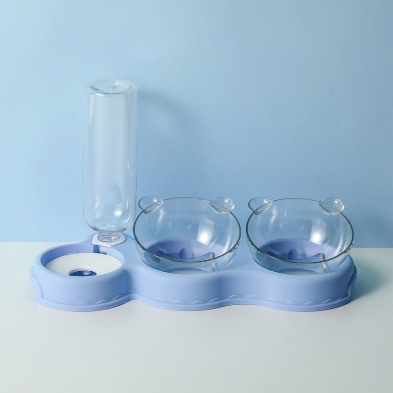 KARLFEAST - 3-in-1 feeding station with drinking dispenser & raised bowl - Image 10