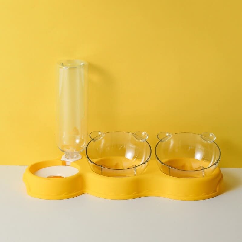 KARLFEAST - 3-in-1 feeding station with drinking dispenser & raised bowl - Image 11