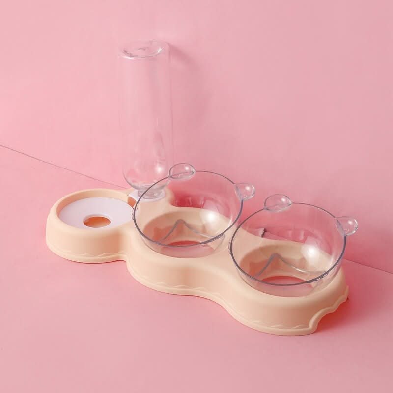 KARLFEAST - 3-in-1 feeding station with drinking dispenser & raised bowl - Image 12