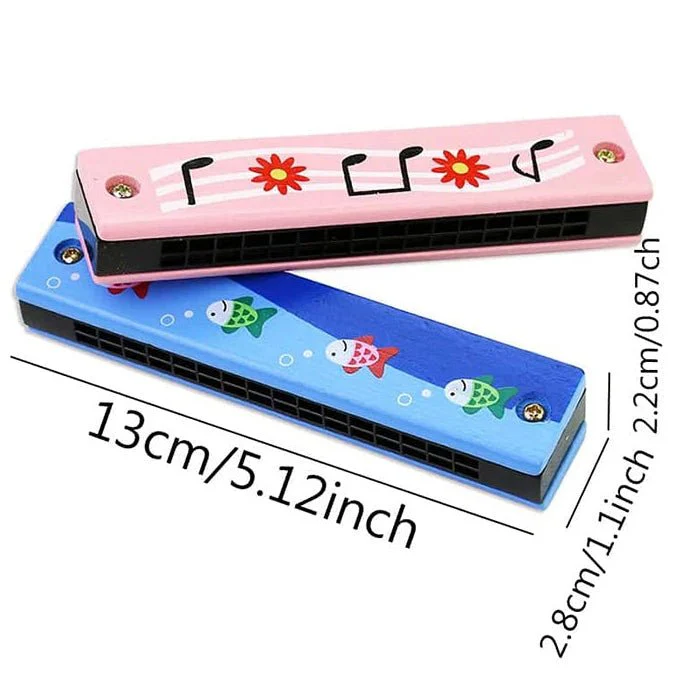KIDSTUNE – Child-friendly wooden harmonica for first melodies and musical discovery - Image 6