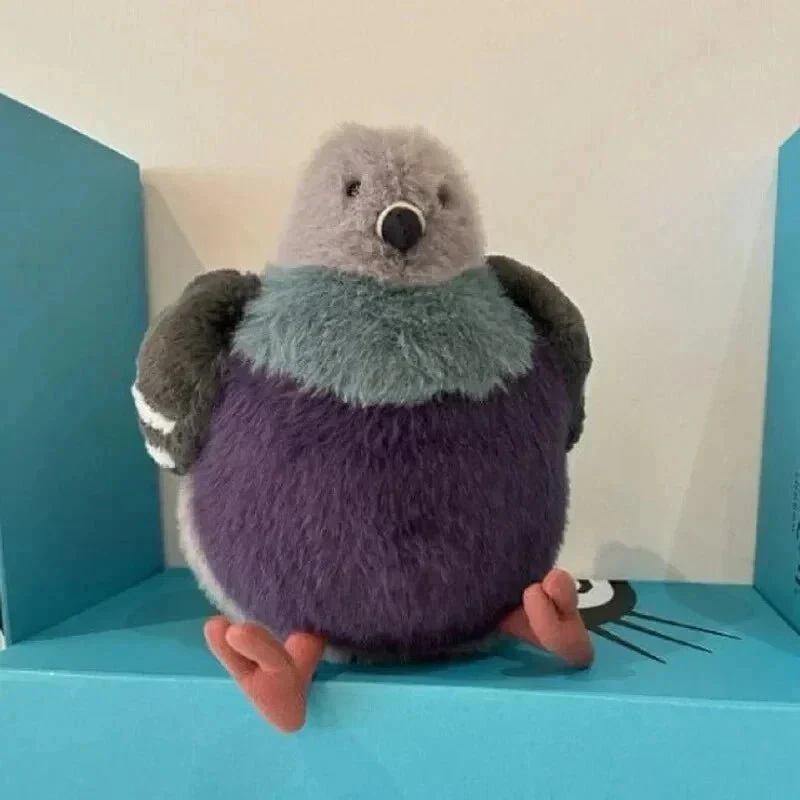 KISSPIGEON – Fluffy Pigeon Plush Toy for Cuddling and Comfort