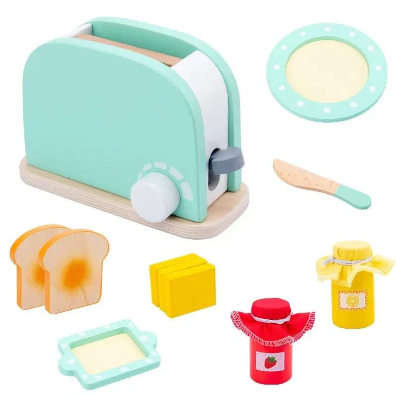 KitchenWood - Premium wooden play kitchen with blender, toaster & coffee machine - Image 10
