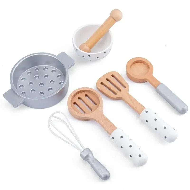 KitchenWood - Premium wooden play kitchen with blender, toaster & coffee machine - Image 15