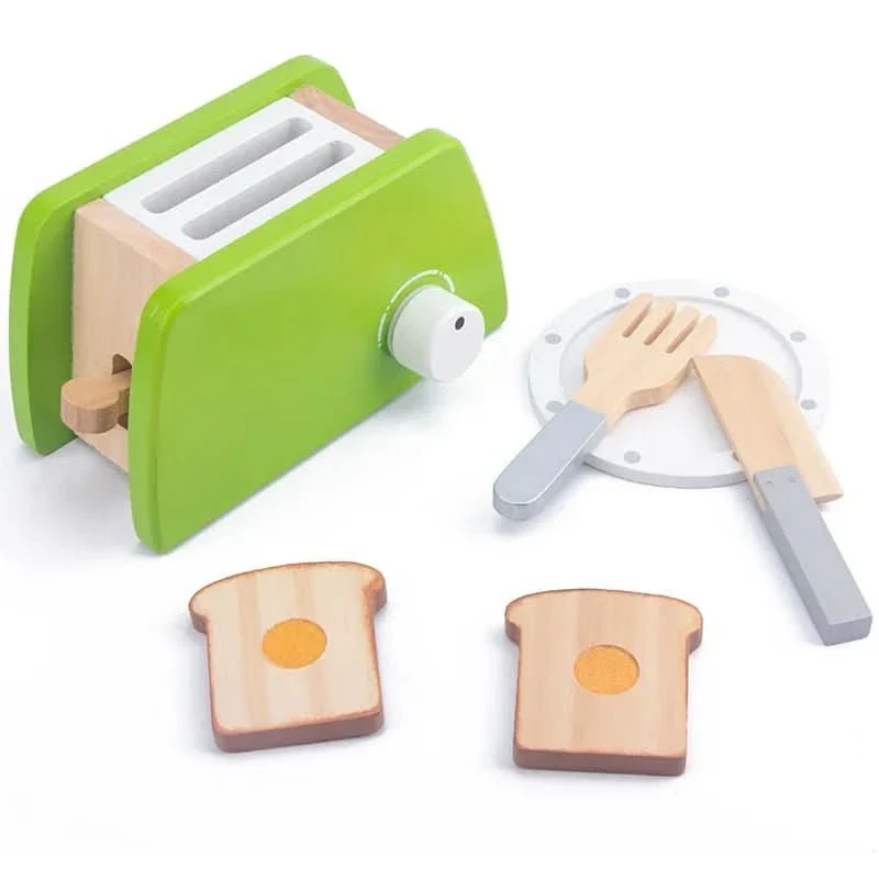 KitchenWood - Premium wooden play kitchen with blender, toaster & coffee machine - Image 9