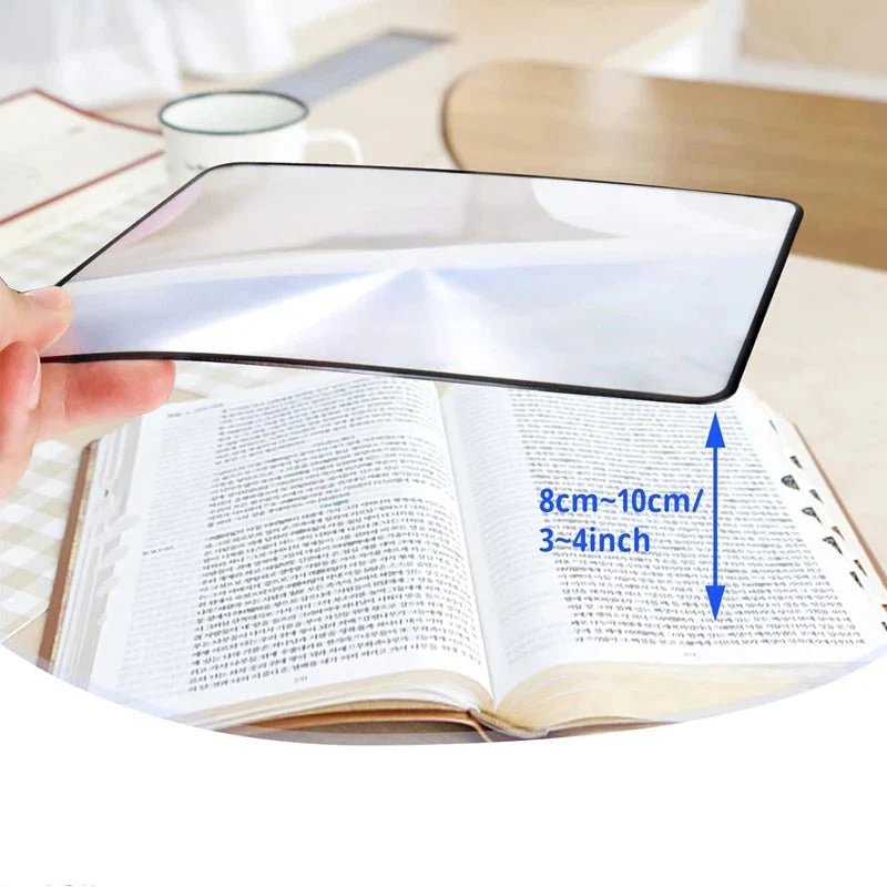 KLARTEXT – Ultra-thin A5 Reading Magnifier for Relaxed Reading - Image 4