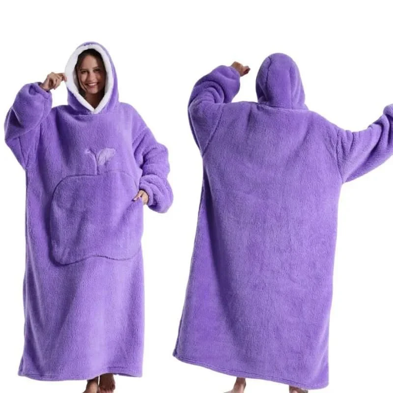 Cosy Hood Oversized Fleece Hoodie - Ultimate comfort for relaxation & leisure time - Image 5