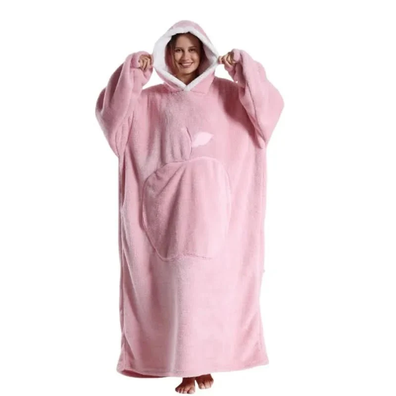 Cosy Hood Oversized Fleece Hoodie - Ultimate comfort for relaxation & leisure time - Image 9