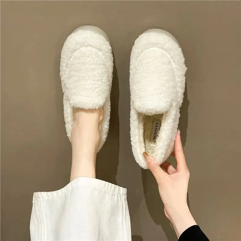 LAMBLOFT – Cozy Women's Slip-On Shoes with Sheepskin Lining - Image 4