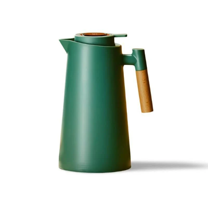 LATTEA THERMO – Double-walled Thermos Flask with Temperature Display and Wooden Handle - Image 11