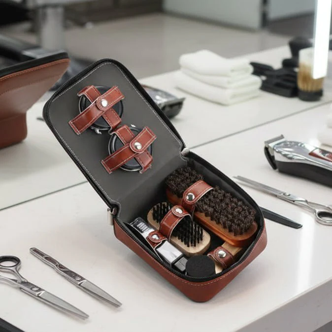 LEATHERCURE – Premium 9-piece Shoe Care Set for Durable Leather