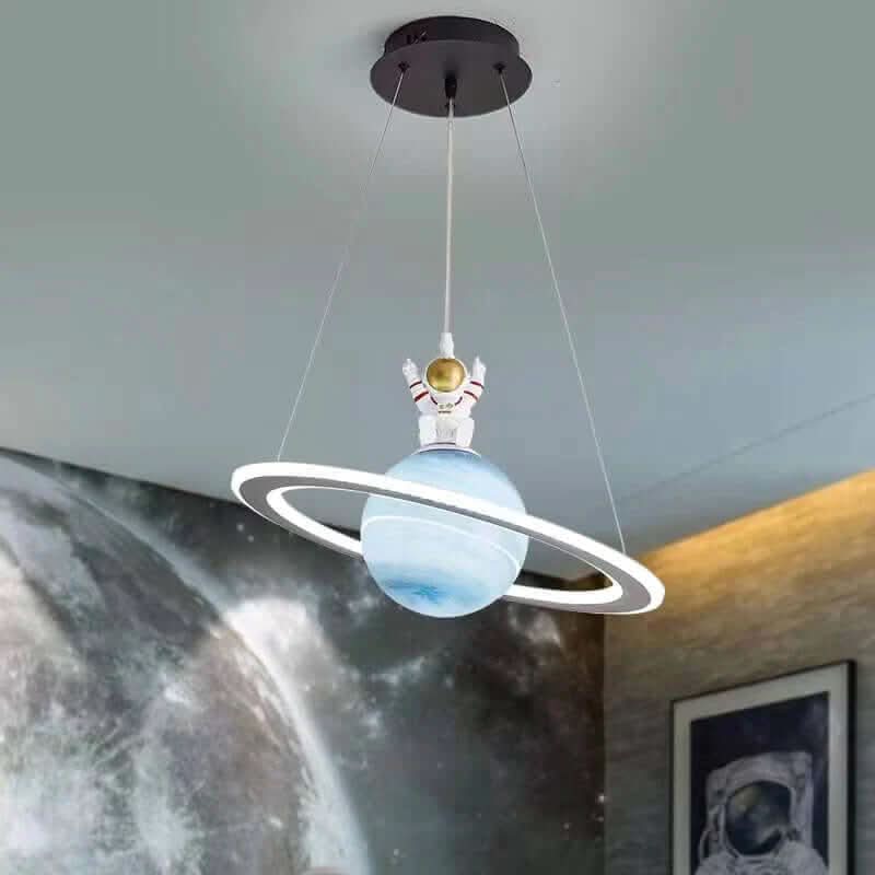 LED Planet Hanging Lamp - Imaginative children's room lamp in planet design - Image 4