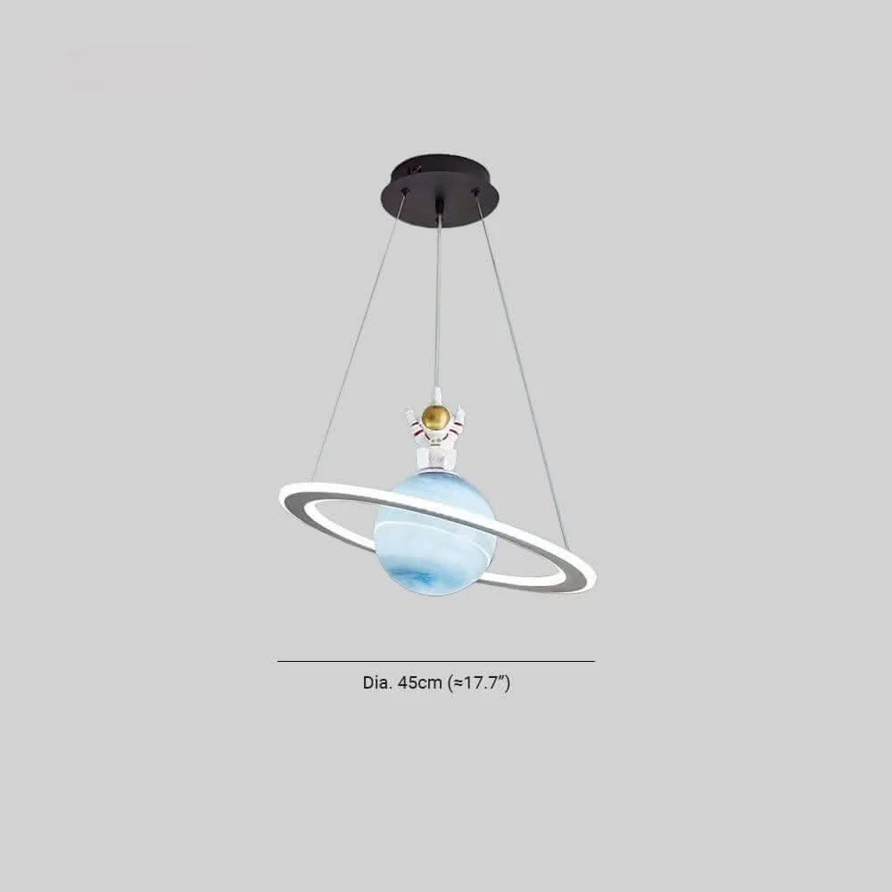 LED Planet Hanging Lamp - Imaginative children's room lamp in planet design - Image 5